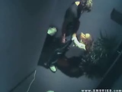 Nightstaff Caught Fucking A Co-worker